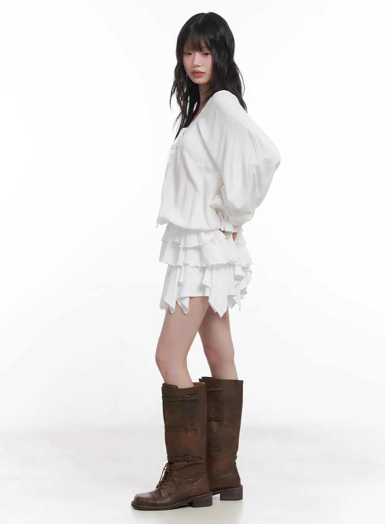 flared-ruffle-mini-skirt-cu520
