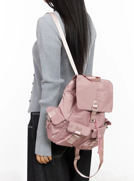 Cute Pastel Pocket Backpack CA513