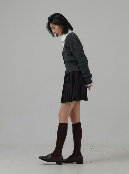 Square Toe Loafers OJ302