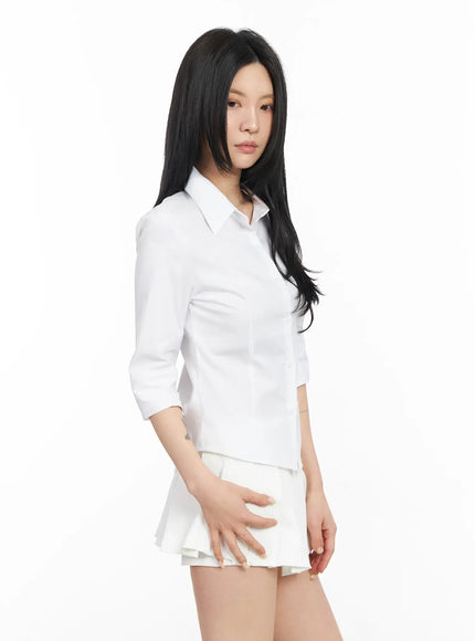 Classic 3/4 Sleeve Shirt CM516
