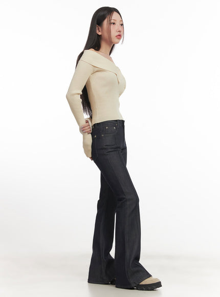 Classic Denim Bootcut Pants CF525