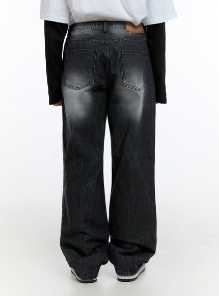 mens-washed-black-denim-wide-jeans-is413