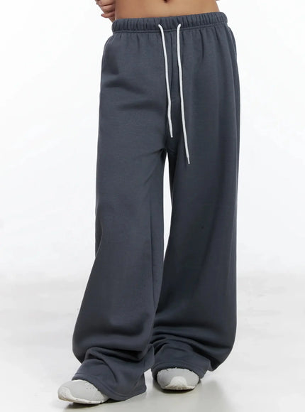 Thermal Wide-Leg Sweatpants IN528