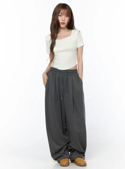 plaid-graphic-wide-leg-sweatpants-cy529