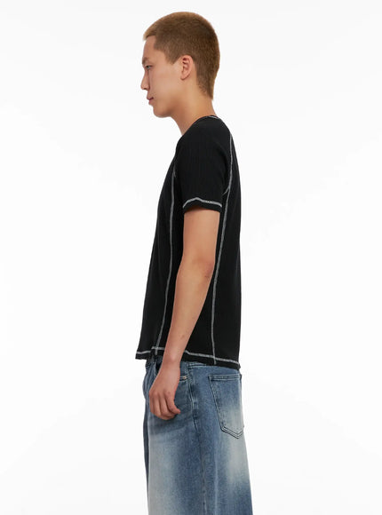 mens-waffle-knit-slim-fit-t-shirt-il518