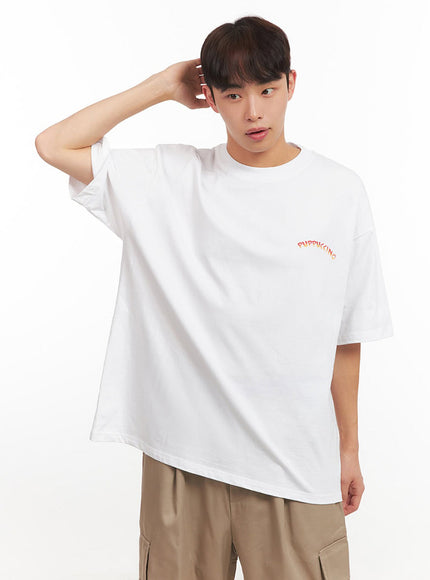 Men's Logo Oversized T-Shirt IF517