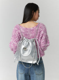 metallic-chain-backpack-cn324