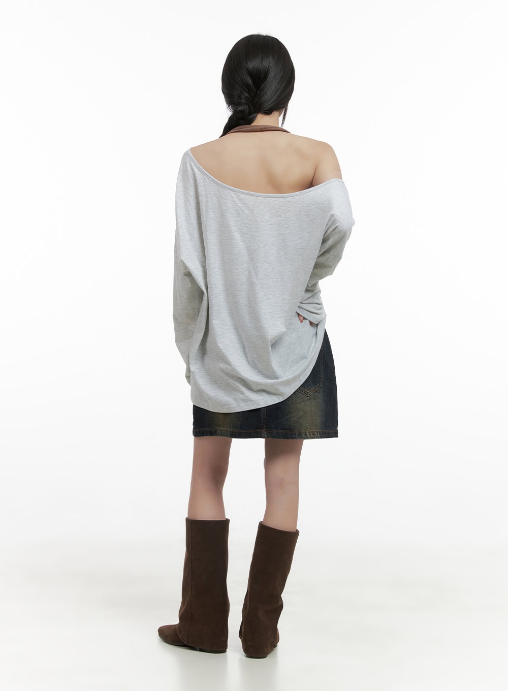 washed-cotton-mini-skirt-cs419