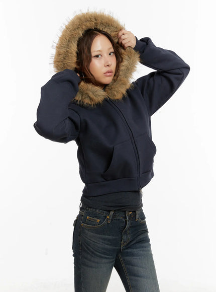 faux-fur-graphic-fleece-zip-up-hoodie-cd515