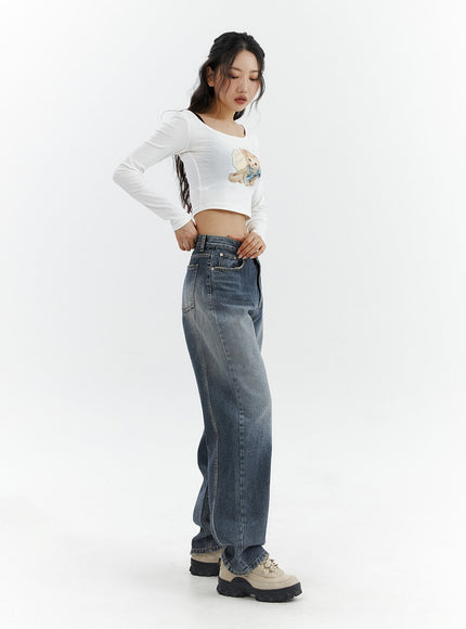 washed-button-straight-leg-jeans-cj425