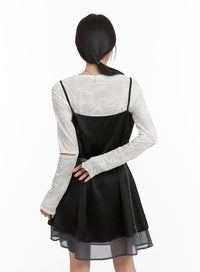 sheer-hem-sleeveless-mini-dress-ca404