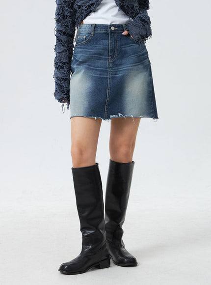 Mini Denim Skirt CM329