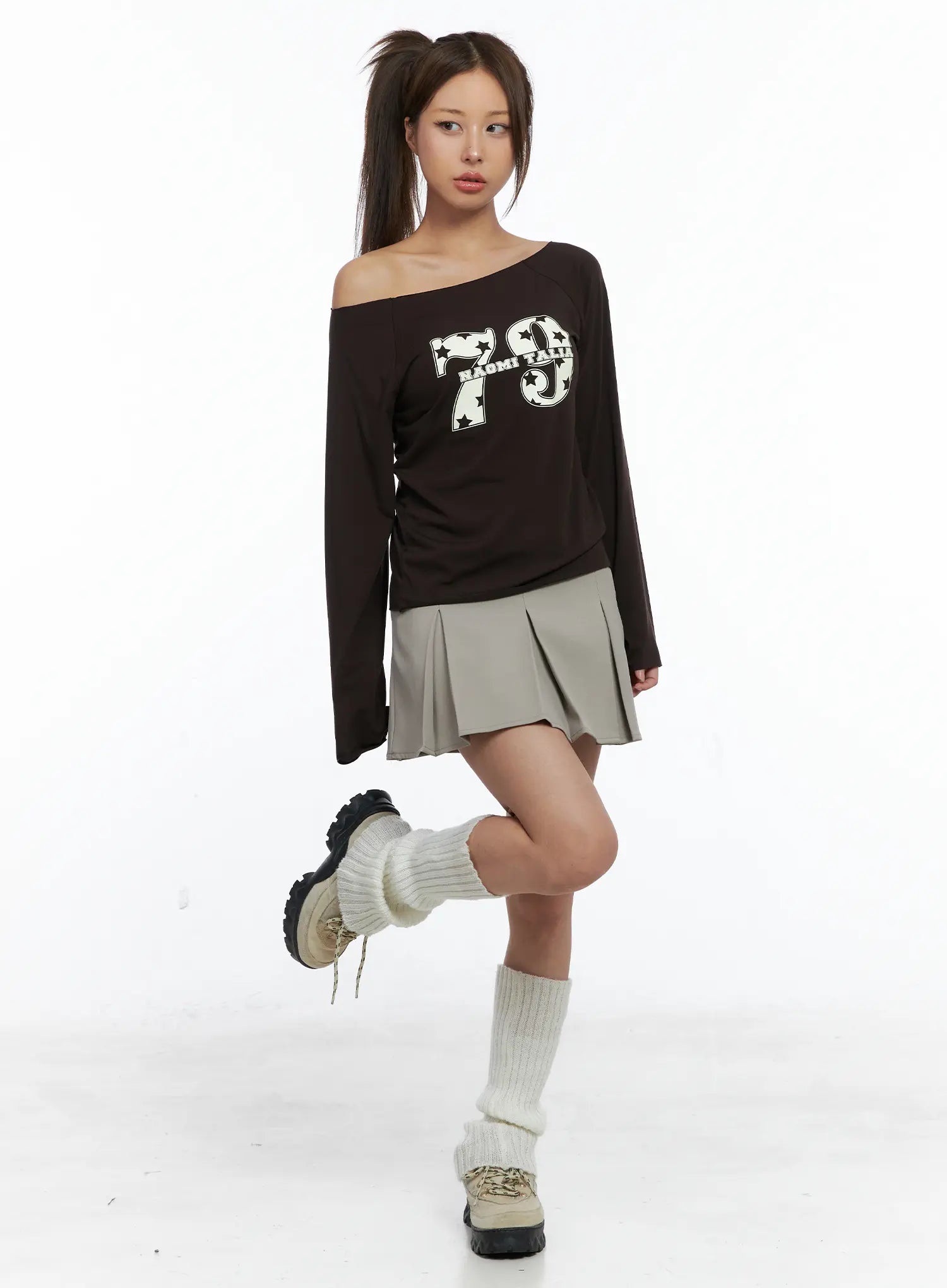 pleated-mini-a-line-skirt-cs504