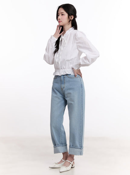 ribbon-frill-long-sleeve-blouse-cm526