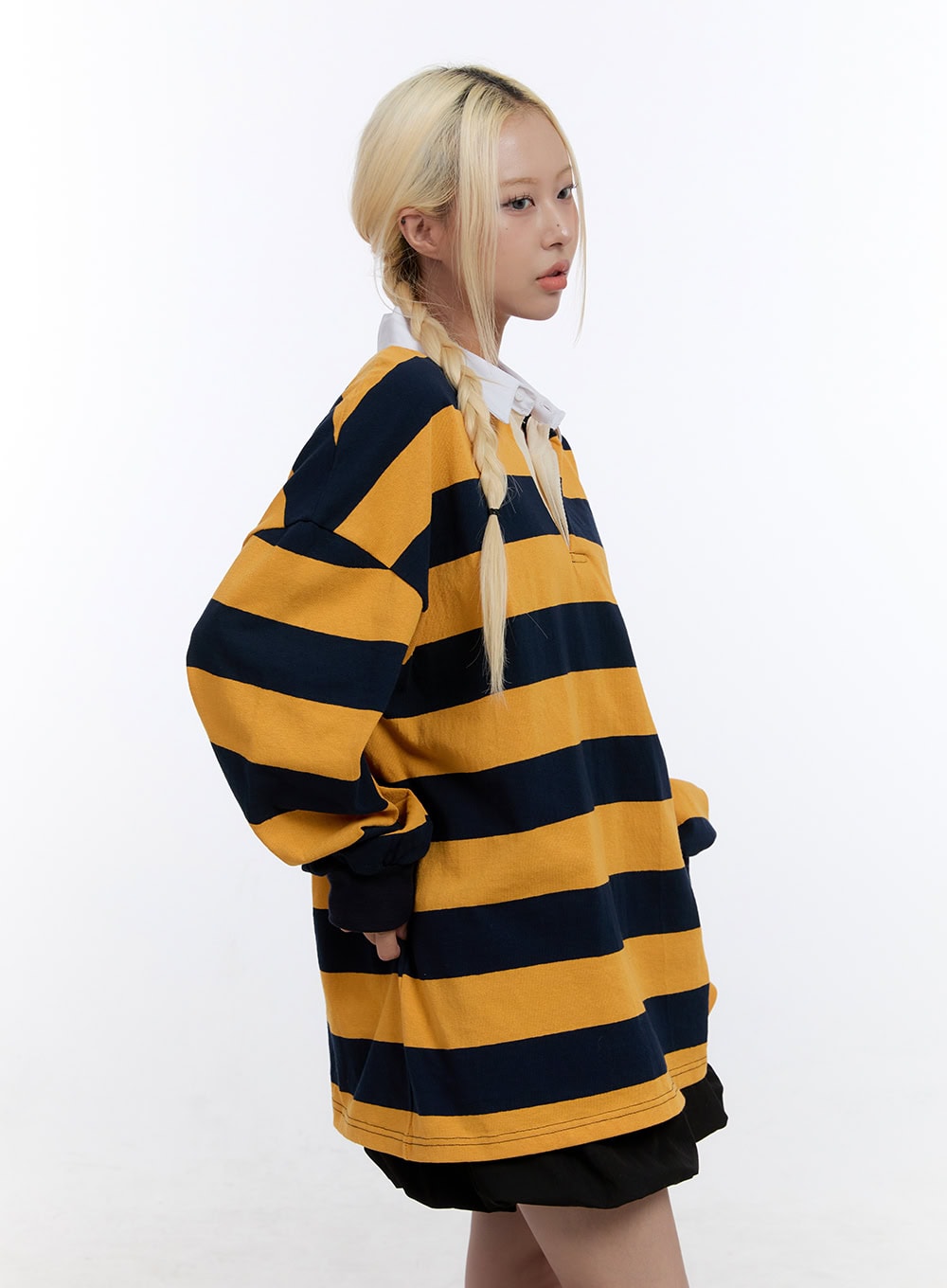 oversized-button-collared-stripe-shirt-co422