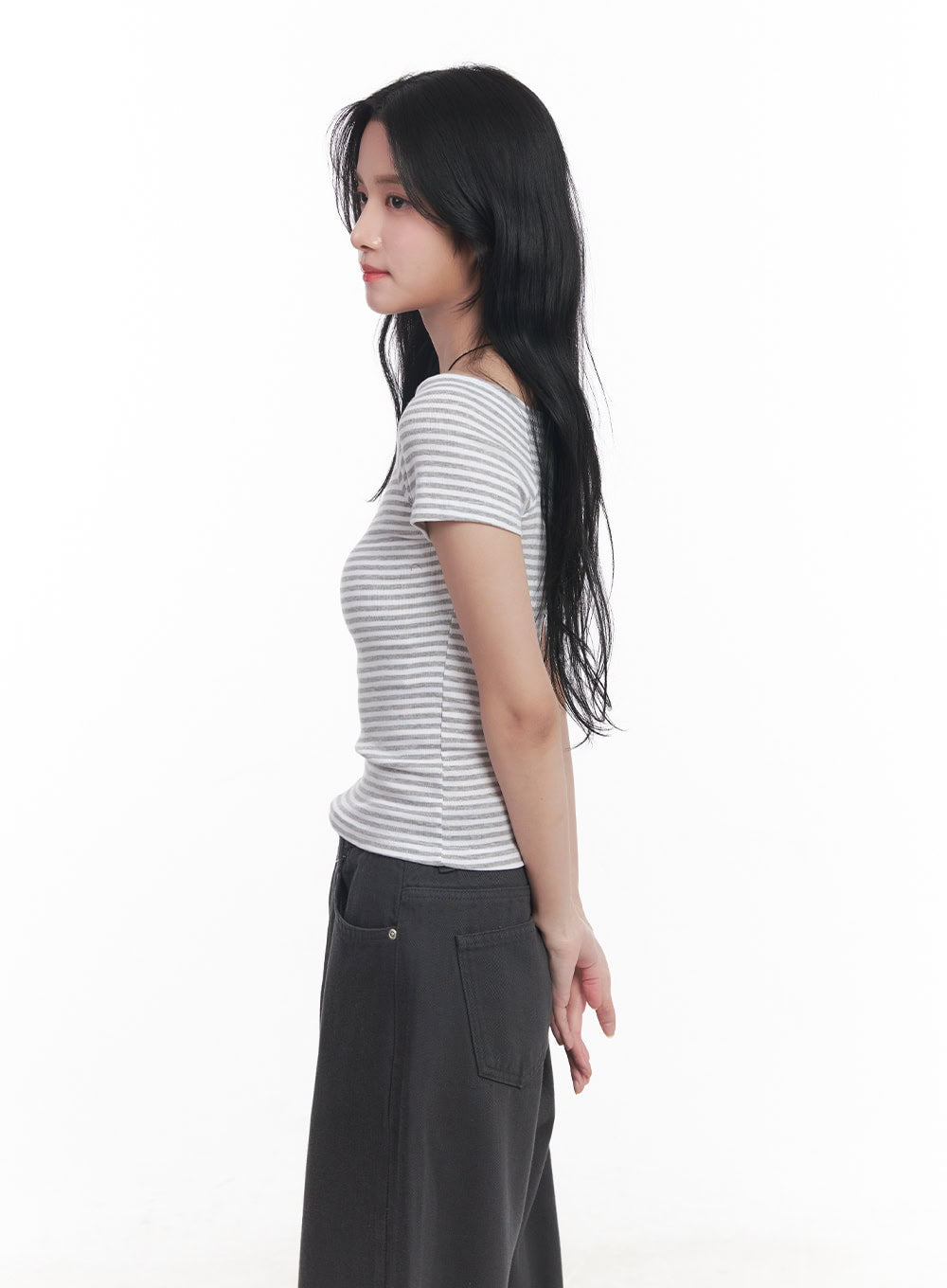 stripe-off-shoulder-top-cy526