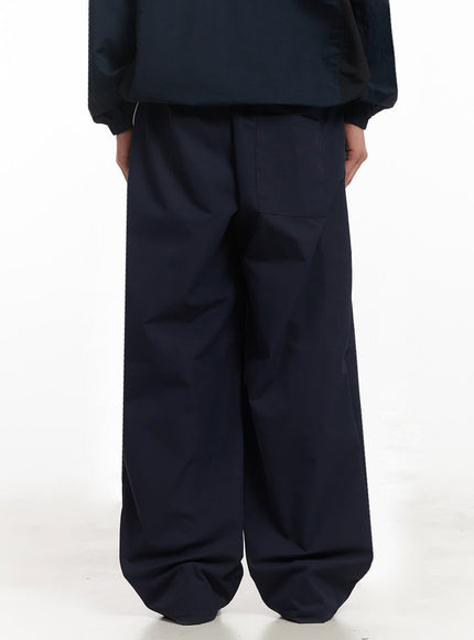 Men's Pintuck Windbreaker Sweatpants IA510