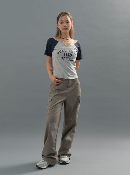 Wooden Beaded Necklace CJ22