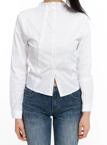 double-button-up-blouse-cf504