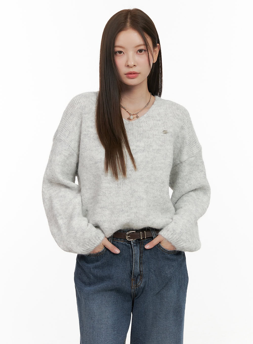 warm-v-neck-sweater-od412