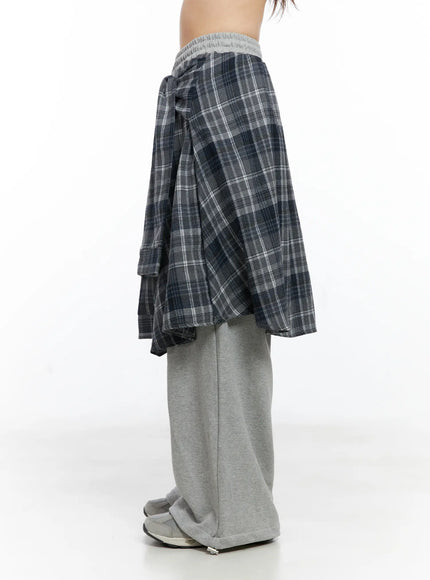 layered-plaid-sweatpants-cs524