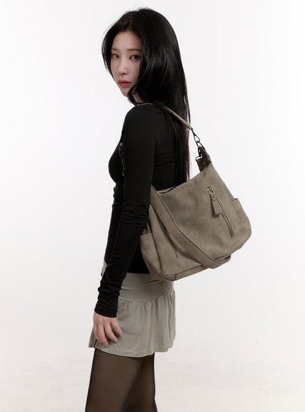 Chic Double Strap Shoulder Bag CJ531