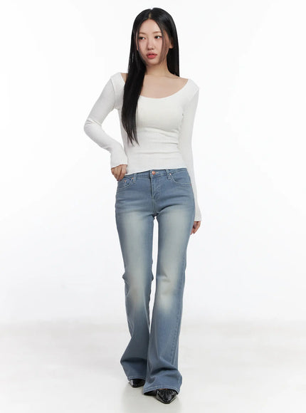 Sabi Double Washed Bootcut Jeans CF503