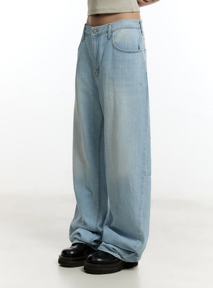 Nevara Washed Baggy Jeans CY501
