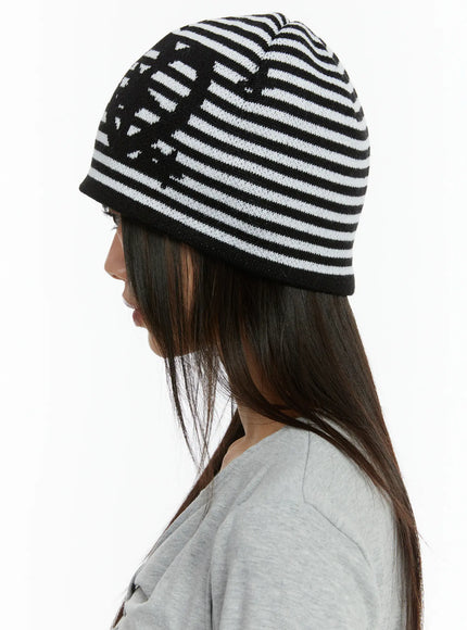 striped-graphic-knit-beanie-cf510