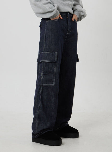 Wide Cargo Jeans CF302