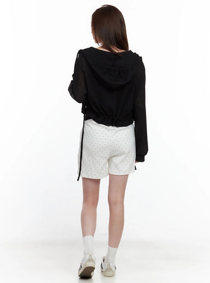 mesh-button-up-hoodie-cardigan