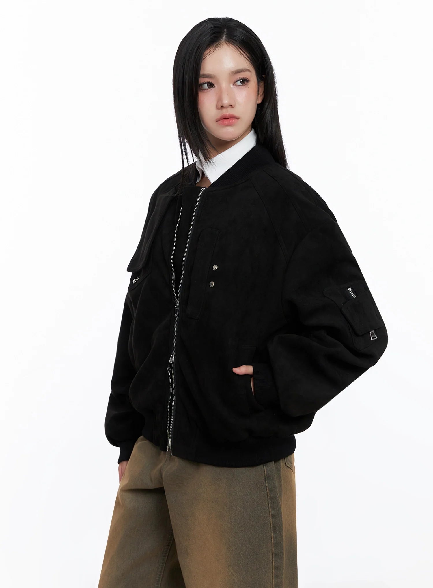 black-zip-up-bomber-jacket-is525