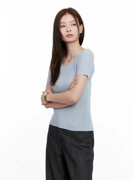 scoop-neck-short-sleeve-knit-top-cl523