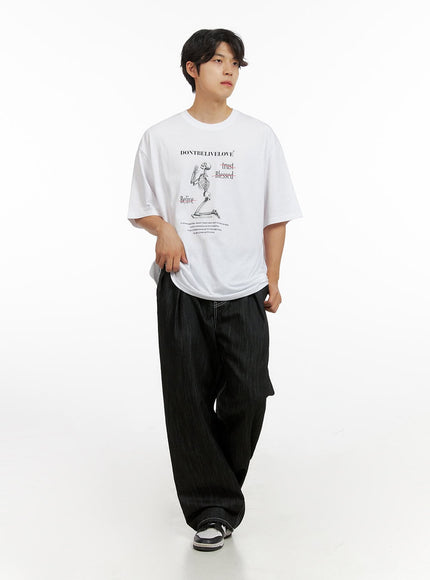 mens-stitched-pintuck-wide-leg-pants-ig409