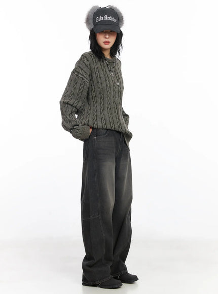 oversized-cable-knit-sweater-cj522