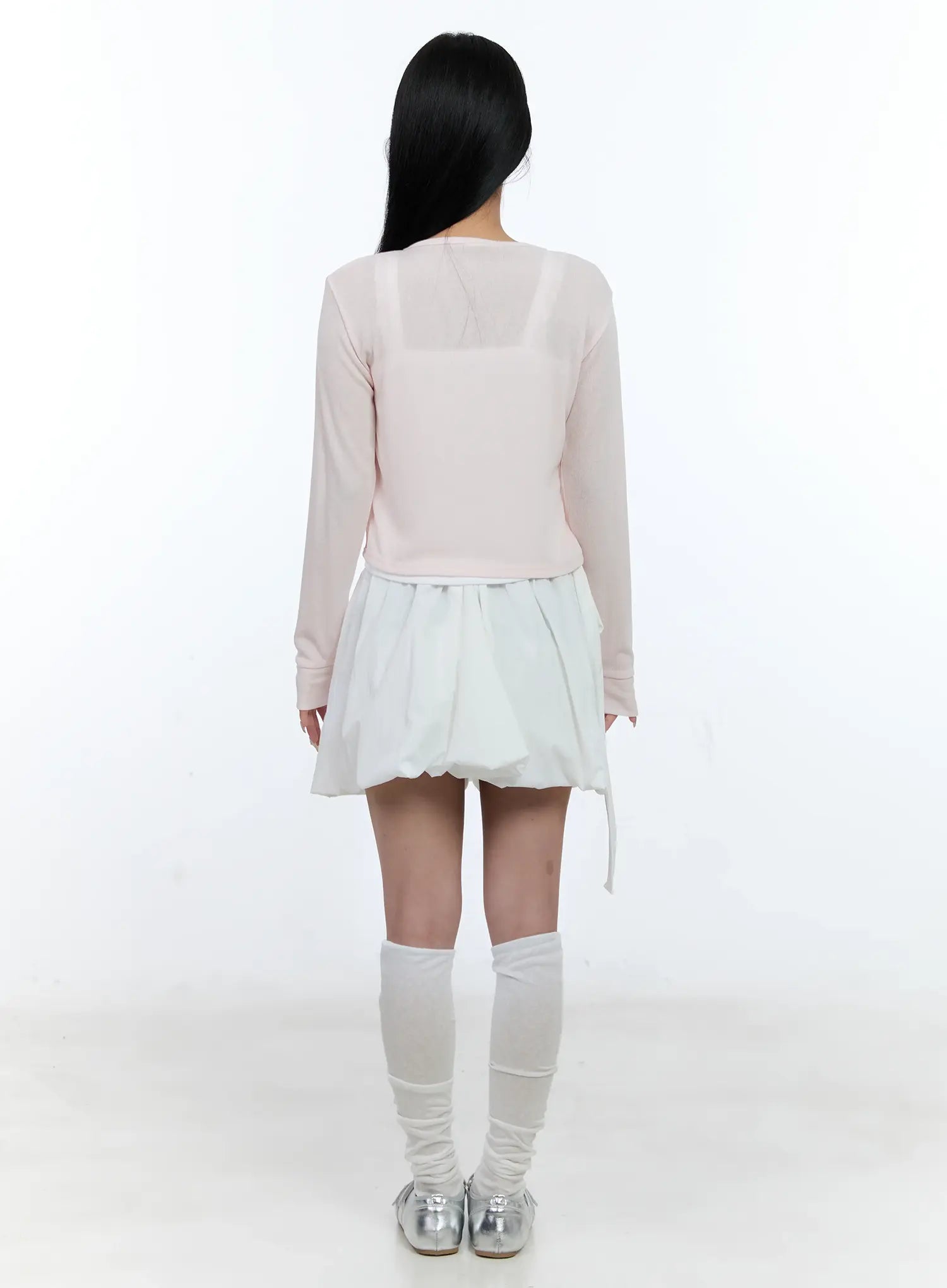 sheer-v-neck-basic-cardigan-cl530