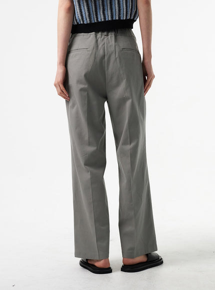 Tailored Cotton Pants IA326