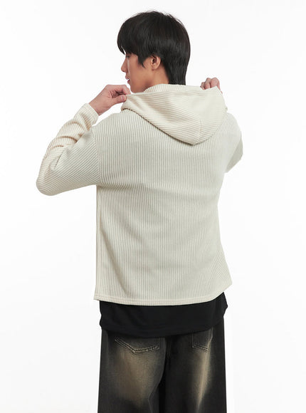 mens-ribbed-knit-graphic-hooded-jacket-ia511