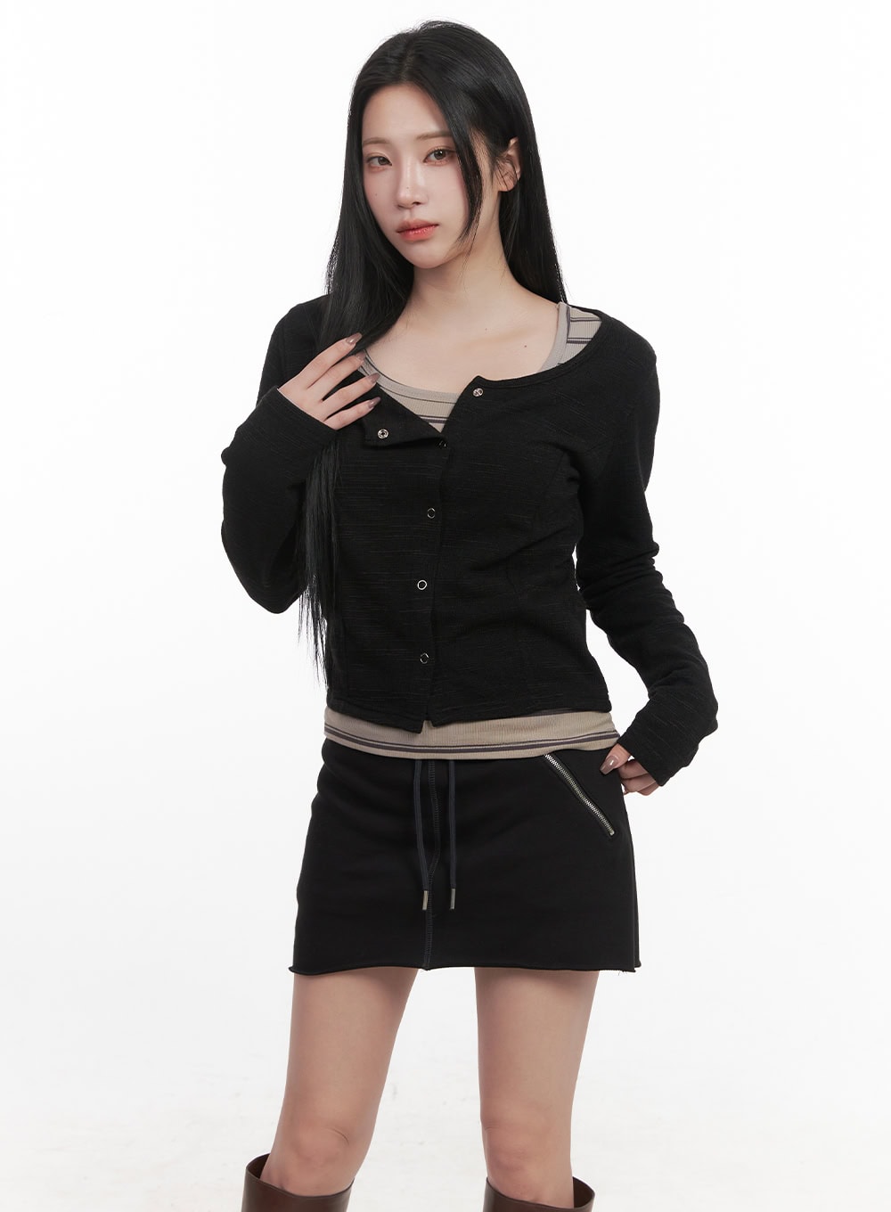 striped-slim-fit-long-sleeve-top-cj517