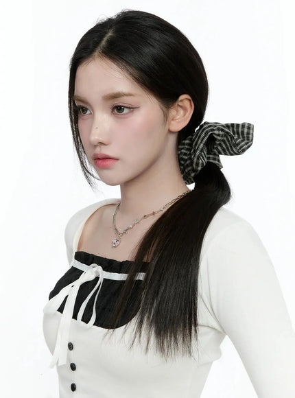 plaid-pattern-scrunchie-io527