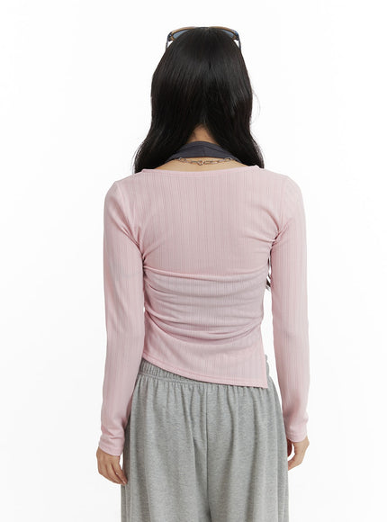 open-collar-slit-pocket-crop-top-cf429