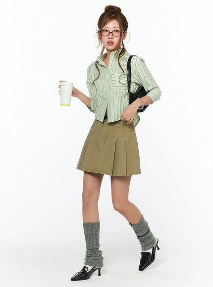 striped-3-4-sleeve-shirt-ca514