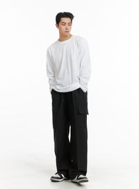 mens-basic-straight-fit-cotton-cargo-pants-ia401