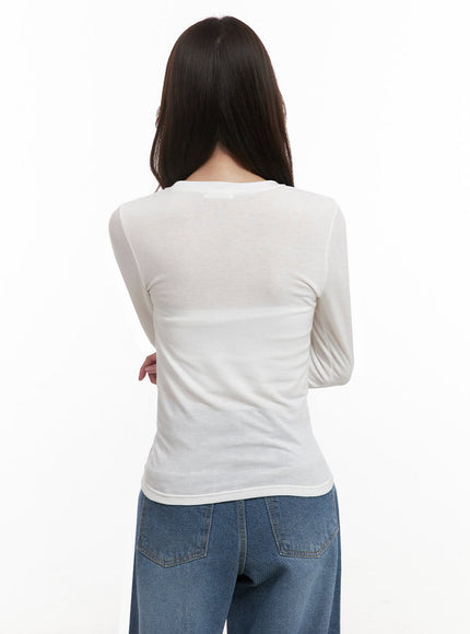 Essential Slim-Fit Round-Neck Tee IJ510