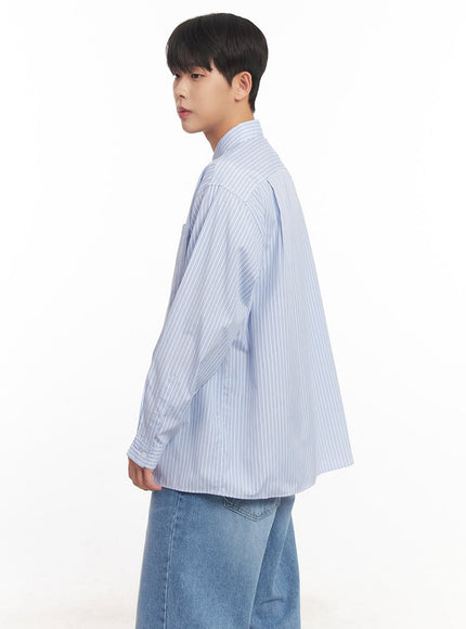 Men's Classic Stripe Collared Shirt IM527