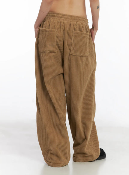 textured-fleece-baggy-pants-cd505