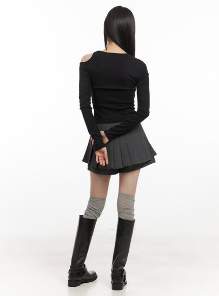 pleated-mini-skirt-with-built-in-shorts-cj528