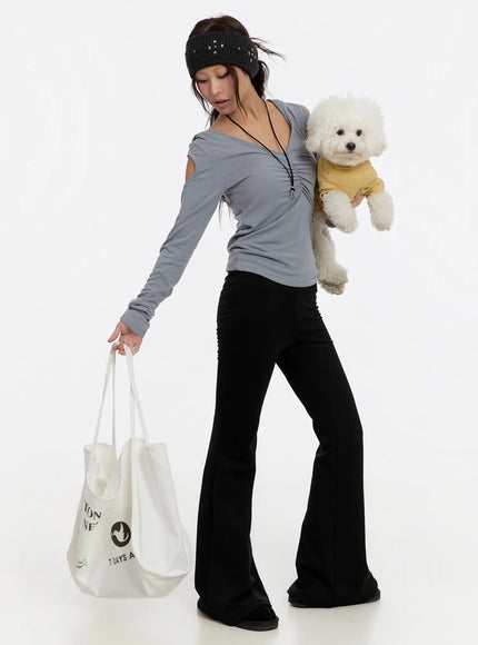 embroidered-lettering-flare-sweatpants-cn527