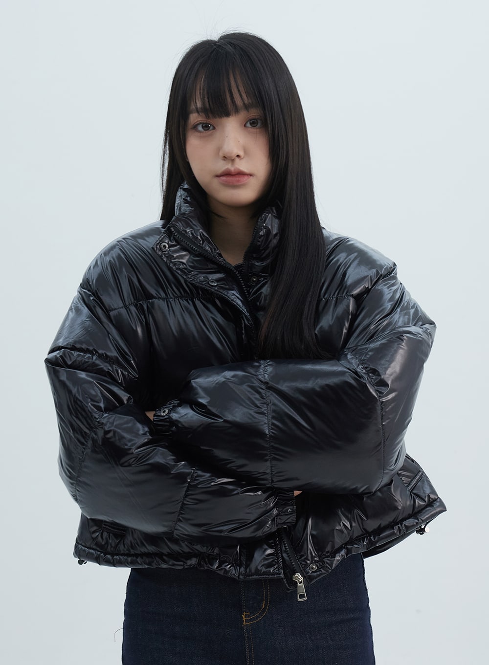 metallic-crop-puffer-jacket-on310