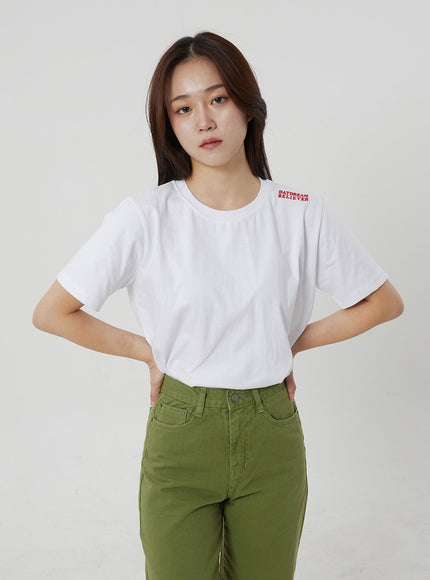 Straight Leg Pants OF306